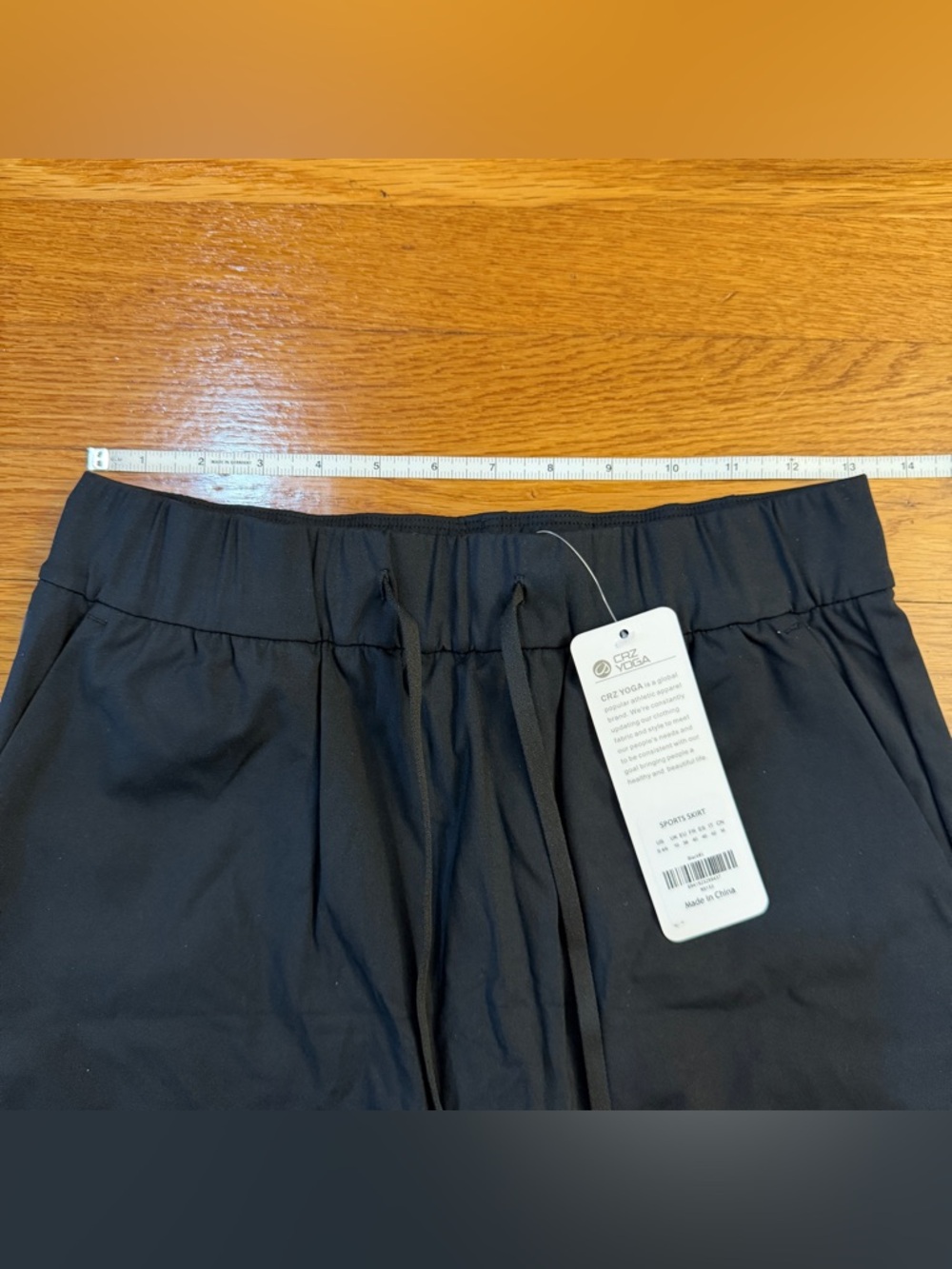 CRZ Yoga Sports Skirt (Skort) in Black - Size Small (4/6) NWT - Picture 3 of 8